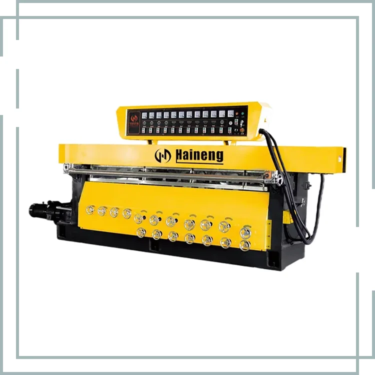 Bevel lan mesin polishing watu sing lurus