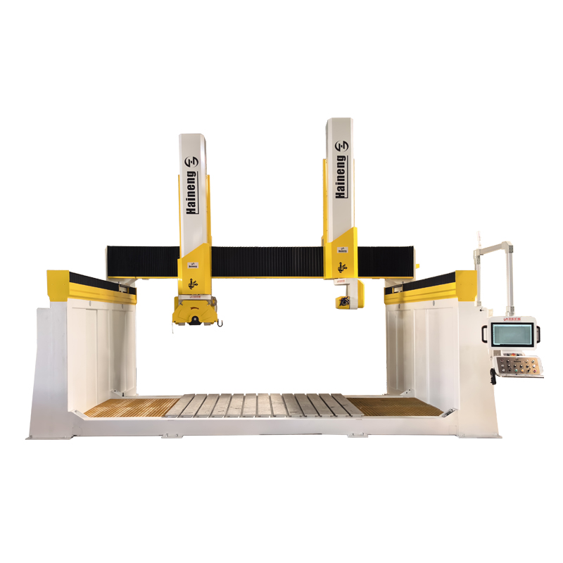 Double Kepala 6 Axis CNC Machining Center