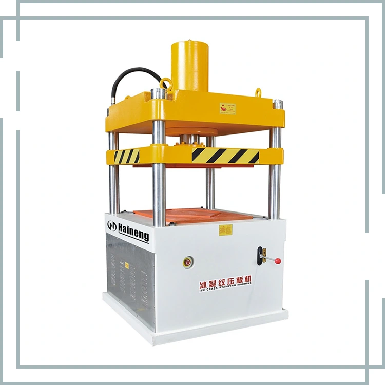 Mesin stamping stamping es retak es